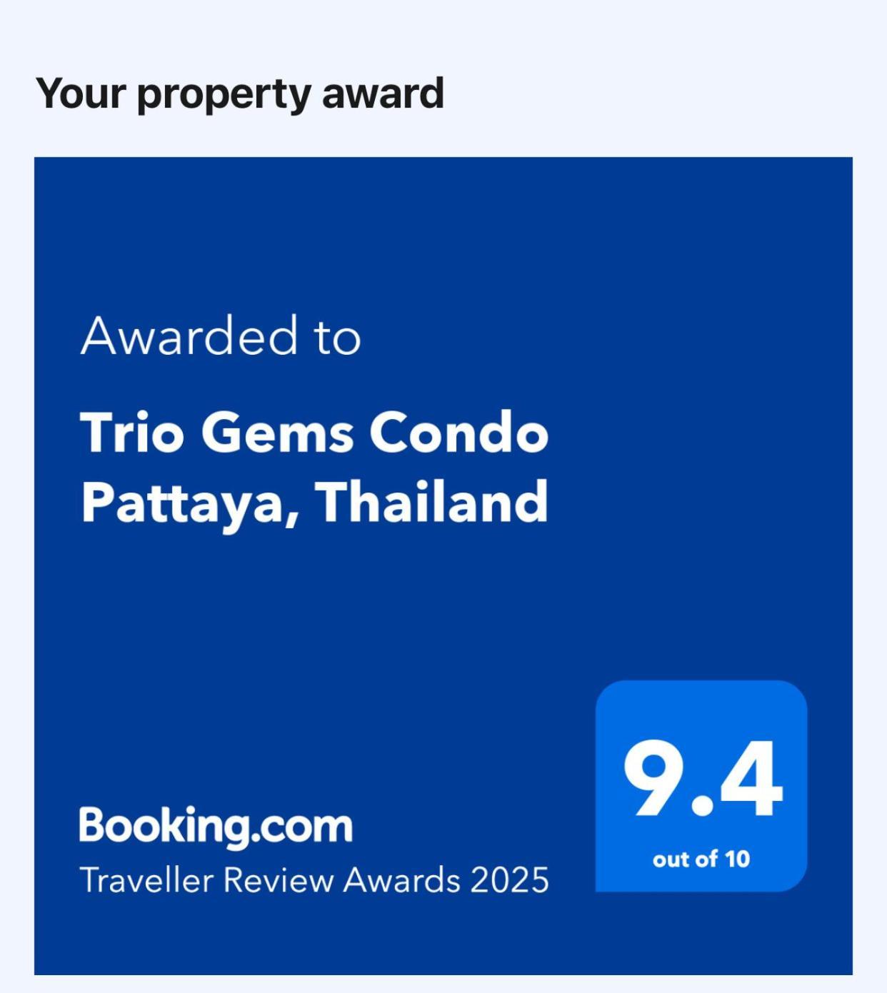 Trio Gems Condo Pattaya, Thailand جومتين بيتش المظهر الخارجي الصورة