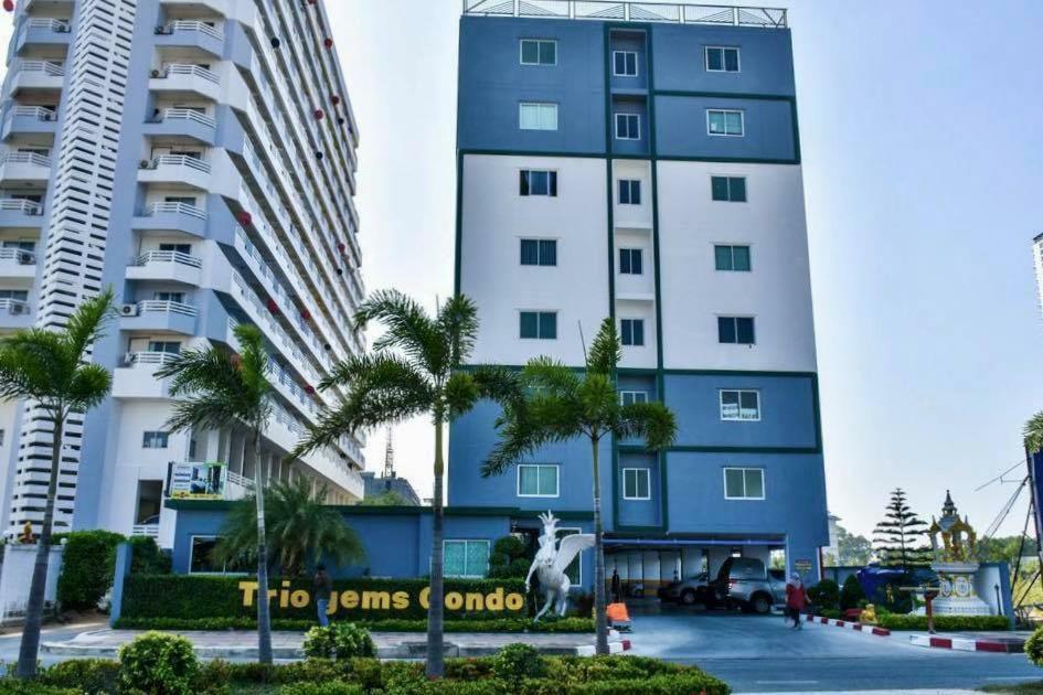 Trio Gems Condo Pattaya, Thailand جومتين بيتش المظهر الخارجي الصورة